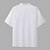 economico Casual da lavoro-Per uomo Camicia Camicia con colletto cinese Camicia con colletto alla coreana Camicia popover Camicia casual Semplice Vacanza Streetwear Bianco Giallo Azzurro cielo Verde Manica Corta Colletto alla