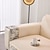 cheap Sofa Cover-Sofa Cushion Waffle Summer Cooling Sofa Cushion Chenille Non-slip Slipcover Solid Color Sofa Cover
