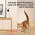 お買い得  猫用おもちゃ-インタラクティブトイ ととも​​に ペット運動 のために 猫用 屋内 屋外 ペットプレイ