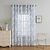 cheap Curtains &amp; Drapes-Printed Gauze Curtains Are Transparent And Impermeable Curtains,  Foreign Trade Wholesale, Spot Finished Window Screens