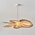 economico Luci Isola cucina-lampada a sospensione a led bianco caldo 60/80/100 cm lampadario bohémien a 1 luce semplice pendente in corda di canapa lanterna design cesto in rattan intrecciato a mano tessuto retrò e26/e27 camera