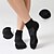 preiswerte Herrensocken-Herren 6 Stück Mehrfachpackungen Socken Laufsport Socken Freizeitsocken Schwarz Weiß Farbe Farbblock Sport &amp; Natur Täglich Urlaub Grundlegend Mittel Frühling Herbst Modisch Brautkleider schlicht