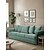 preiswerte Sofabezug-100% Baumwolle Bezug 3-Sitzer Sofa Bezug einfarbig Abdeckung