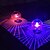 billige Undervandslys-1 stk 3 W Undervandslamper Soldrevet RGB 3.7 V 1 LED Perler