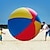 abordables Jouets de Plage et de Plein Air-Boule géante de couleur arc-en-ciel, idéale pour les fêtes à la plage et à la piscine.