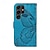billige Samsung-etui-telefon Etui Til Samsung Galaxy S25 S24 S23 S23 FE S22 S21 Ultra Plus A55 5G A35 5G A25 A15 Bagcover Med stativ Magnetisk med håndledsstrop Sommerfugl Kontor / Business TPU PU Læder