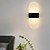 billiga Vägglampor för inomhusbelysning-led vägglampa 2-färgs ljuskälla 10cm 5w nordisk stil ip54 aluminium akryl inomhus vägglampor belysning för sovrum badrum vardagsrum hallar 85-265v