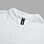 voordelige basis t-shirts-Voor heren T-shirt Korte mouw V-hals Zomer Effen Modieus Ontwerper Basic Knop Voorvak Vakantie Uitgaan Casual / Dagelijks Wit Top T-shirt voor mannen