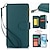 رخيصةأون جرابات آيفون-هاتف غطاء من أجل iPhone 17 Pro Max 17 Air 16 15 14 Pro Max Plus 13 12 11 Pro Max Mini حافظة بطاقة المحفظة مغناطيس سحاب مع الحبل مكتب  /  الأعمال TPU جلد PU