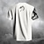 abordables Camisetas de Halloween-Hombre Dragón Camiseta Manga Corta Camiseta Impresión 3D Cuello Barco Camisa Design Gótico Fiesta Calle Casual Blanco Verano Primavera Ropa S M L XL XXL XXXL