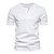baratos Camiseta Henley Casual-Homens Camiseta Camisa Henley Tecido Henley Casual Feriado Manga Curta Roupa Moda Leve Músculo Grande e Alto