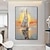 abordables Peintures Abstraites-Peinture à l'huile faite à la main, art mural abstrait, peinture sur toile de bateau, décoration de maison, cadre tendu prêt à accrocher