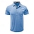 preiswerte Herren Klassisches Polo-Herren Poloshirts Golfhemd Arbeit Casual Kargen Gerippter Polokragen Kurzarm Basic Modern Farbblock Patchwork Knopf Frühling Sommer Regular Fit Hellblau Dunkelgrau Schwarz Blau Grün Khaki Poloshirts