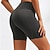 billige Yoga -shorts &amp; cyklister-Dame Joggingbukser Træningsshorts Yoga Bukser Lomme med telefonlomme Letvægt Høj Talje Pilates Gym Træning Løb Shorts Helfarve Mode Sort / Hvid Sort Bourgogne Efterår Sport Sportstøj Mikroelastisk