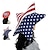 cheap Accessories-USA Flag Hat 4th of July Costume Adults&#039; Women&#039;s Funny Performance Party Carnival Independence Day / the Fourth of July July 4 Easy Carnival Costume