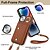 baratos Capas para iPhone-telefone Capinha Para iPhone 17 Pro Max 17 Air 16 15 14 Pro Max Plus 13 12 11 Pro Max Mini Capa para Cartão Wallet Zíper com cordão com pulseira Retro TPU Couro PU
