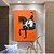 cheap People Paintings-Abstract Horse Painting handmade famous oil painting hand painted Modern Fine Art Abstract Animal Painting Gray Wall Art Palette Knife Artwork painting Animalistic Decor for Living Room decoration