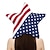 cheap Accessories-USA Flag Hat 4th of July Costume Adults&#039; Women&#039;s Funny Performance Party Carnival Independence Day / the Fourth of July July 4 Easy Carnival Costume