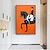 cheap People Paintings-Abstract Horse Painting handmade famous oil painting hand painted Modern Fine Art Abstract Animal Painting Gray Wall Art Palette Knife Artwork painting Animalistic Decor for Living Room decoration