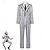 baratos Trajes para casais e grupos-casais beetlejuice beetlejuice cosplay traje roupas homens mulheres filme cosplay cosplay traje festa halloween carnaval baile de máscaras evento / festa baile de máscaras