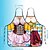 abordables Delantales-Oktoberfest Delantal Falda acampanada Trachtenkleader Oktoberfest / Cerveza bávaro bávaro Estilo Tradicional prados Mujer Paño de estilo tradicional Delantal