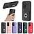 abordables Carcasas Samsung-teléfono Funda Para Samsung galaxia S25 S24 S23 S22 Plus Ultra S23 FE A55 5G A35 5G A25 A15 A14 Funda Trasera Soporte para Anillo Ranura para tarjetas Antigolpes Retro TPU Metal Cuero de PU