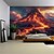 economico arazzo paesaggistico-Paesaggio Maestoso Vulcano Arazzo Appeso Arte Della Parete Grande Arazzo Decorazione Murale Fotografia Sfondo Coperta Tenda Casa Camera Da Letto Soggiorno Decorazione