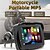 abordables Lecteurs multimédias pour voitures-Lecteur mp5 portable pour moto et voiture, 5 pouces, carplay, écran tactile hd, navigation étanche ip65