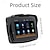 abordables Lecteurs multimédias pour voitures-Lecteur mp5 portable pour moto et voiture, 5 pouces, carplay, écran tactile hd, navigation étanche ip65