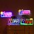 abordables Lampes néon led-oktoberfest bar led néon signe lumière cocktails design créatif logo alimenté par usb lumières led décoration de salle de fête pour la maison bars club chambre usb suspendu art applique murale 1pc