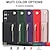 abordables Coques Samsung-téléphone Coque Pour Samsung Galaxy S25 Ultra S24 S23 S22 S21 S20 Ultra Plus FE Coque Arrière Étui Portefeuille Fermeture Éclair avec Lanière Support Rétro TPU faux cuir