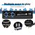 abordables Kits Bluetooth/mains libres pour voiture-Autoradio dab 12v, bluetooth/fm/usb/sd/aux-in, stéréo, voix ai, lumières colorées, lecteur mp3 intégré au tableau de bord, d3300, 1din