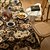 cheap Tablecloth-Moroccan Jacquard Tablecloth Stain and Wrinkle Resistant Washable Polyester Table Cloth, Decorative Fabric Table Cover for Dining Table, Buffet Parties and Camping