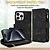 voordelige iPhone-hoesjes-telefoon hoesje Voor iPhone 16 15 14 Pro Max Plus iPhone 13 12 11 Pro Max Mini Wallet Card Case met standaard Rits Volledig lichaamsbeschermend Retro TPU PU-nahka