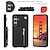 abordables Coques Samsung-téléphone Coque Pour Samsung Galaxy S25 Ultra S24 S23 S22 S21 S20 Ultra Plus FE Coque Arrière Étui Portefeuille Fermeture Éclair avec Lanière Support Rétro TPU faux cuir