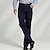 ieftine Pantaloni de elită pentru bărbați-Bărbați Costume Fermoar Buzunar Culoare solidă Respirabil Lungime totală Oficial Birou Afaceri Șic &amp; Modern Oficial Bleumarin Kaki Micro-elastic