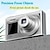 abordables Caméras, appareils photo et vidéo-Appareil photo numérique compact à zoom optique 4K avec double écran
