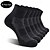 preiswerte Herrensocken-Herren 6 Stück Mehrfachpackungen Socken Laufsport Socken Freizeitsocken Schwarz Weiß Farbe Farbblock Sport &amp; Natur Täglich Urlaub Grundlegend Mittel Frühling Herbst Modisch Brautkleider schlicht