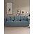 preiswerte Sofabezug-100% Baumwolle Bezug 3-Sitzer Sofa Bezug einfarbig Abdeckung