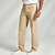 ieftine Pantaloni de elită pentru bărbați-Bărbați Costume Fermoar Buzunar Culoare solidă Respirabil Lungime totală Oficial Birou Muncă Șic &amp; Modern Oficial Bleumarin Kaki Micro-elastic