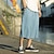 cheap Retro-Men's Linen Pants Capri Pants Summer Pants Beach Pants Pocket Drawstring Elastic Waist Plain Comfort Breathable Calf-Length Vacation Daily Holiday Hawaiian Boho Black White