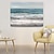 preiswerte Landschaftsgemälde-handgefertigtes Ölgemälde auf Leinwand, Wandkunst, Dekoration, modern, abstrakt, Meer, Strand, Meereswellenlandschaft für Wohnzimmer, Heimdekoration, gerollt, rahmenlos, ungedehntes Gemälde