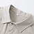 baratos Casual de negócios-Homens Camisa Social Camisa de linho Camisa casual camisa de botão Camisa de algodão Tecido Férias Rua Branco Cinzento Claro Cinzento Escuro Bege Manga Curta Aberto para a Lateral Verão Roupa Botão