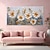 voordelige Olieverfschilderijen-foral olieverf hand geschilderd abstract 3d bloem art canvas olieverf handgemaakte natuurlijke landschap olieverf woondecoratie rose bloem olieverf muur kunst handgemaakte geschenken