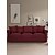preiswerte Sofabezug-100% Baumwolle Bezug 3-Sitzer Sofa Bezug einfarbig Abdeckung