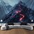 economico arazzo paesaggistico-Paesaggio Maestoso Vulcano Arazzo Appeso Arte Della Parete Grande Arazzo Decorazione Murale Fotografia Sfondo Coperta Tenda Casa Camera Da Letto Soggiorno Decorazione