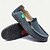 ieftine Saboți și Mocasini Bărbați-mocasini casual pentru bărbați - partea superioară din pânză respirabilă, talpă ușoară, ideală pentru purtarea zilnică