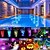 abordables Éclairage subaquatique-1/2/4 pièces, lumières de piscine LED submersibles avec capteur infrarouge, lumières de piscine sous-marines étanches pour piscine creusée, lumières sous-marines à couleur changeante pour étangs à piles