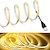 levne USB Strip Lights-dc 5v usb cob strip 320leds/m ohebná stuha provazový pás světlo teplé bílé přírodní bílá noční lampa TV podsvícení LED pásek 1m 2m 3m 4m 5m domácí dekorace