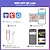 preiswerte Intelligente Dekorative Lichter-Graffiti Intelligente WiFi LED Smart Light LED Stehlampe Netz Rotlicht mit Musik-Sync Farbwechselnder Stehlampe mit Fernbedienung  App-Steuerung Timer Ambiente Stehlampe
